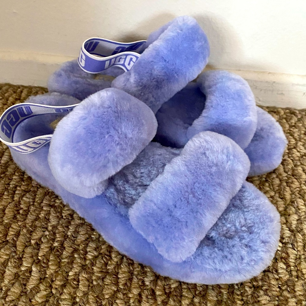 Perfect Condition Ugg Fluff Yeah Lavender shoes